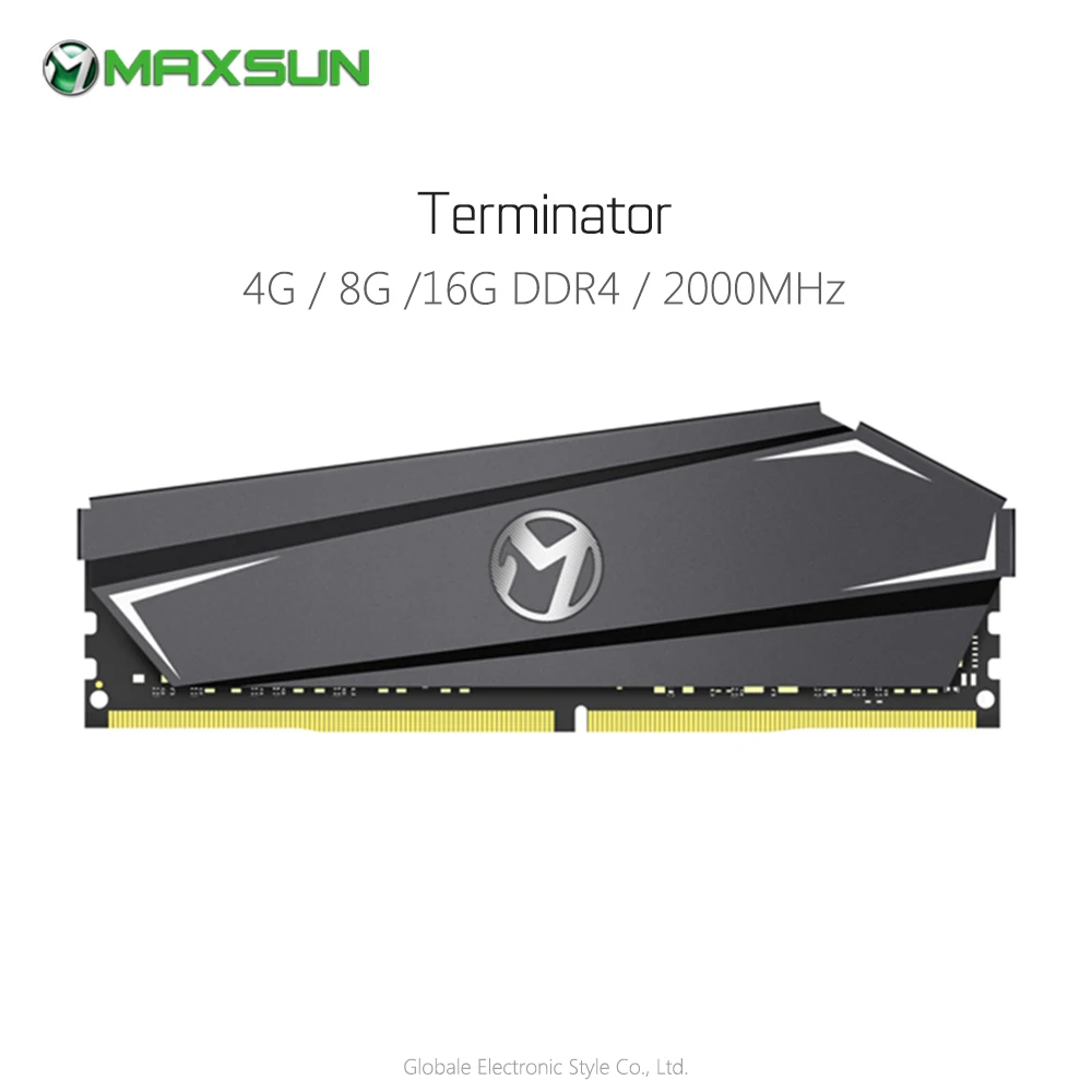 Оригинальный MAXSUN Терминатор 4G/8G/16G 2400 МГц DDR4 Оперативная память быстрое