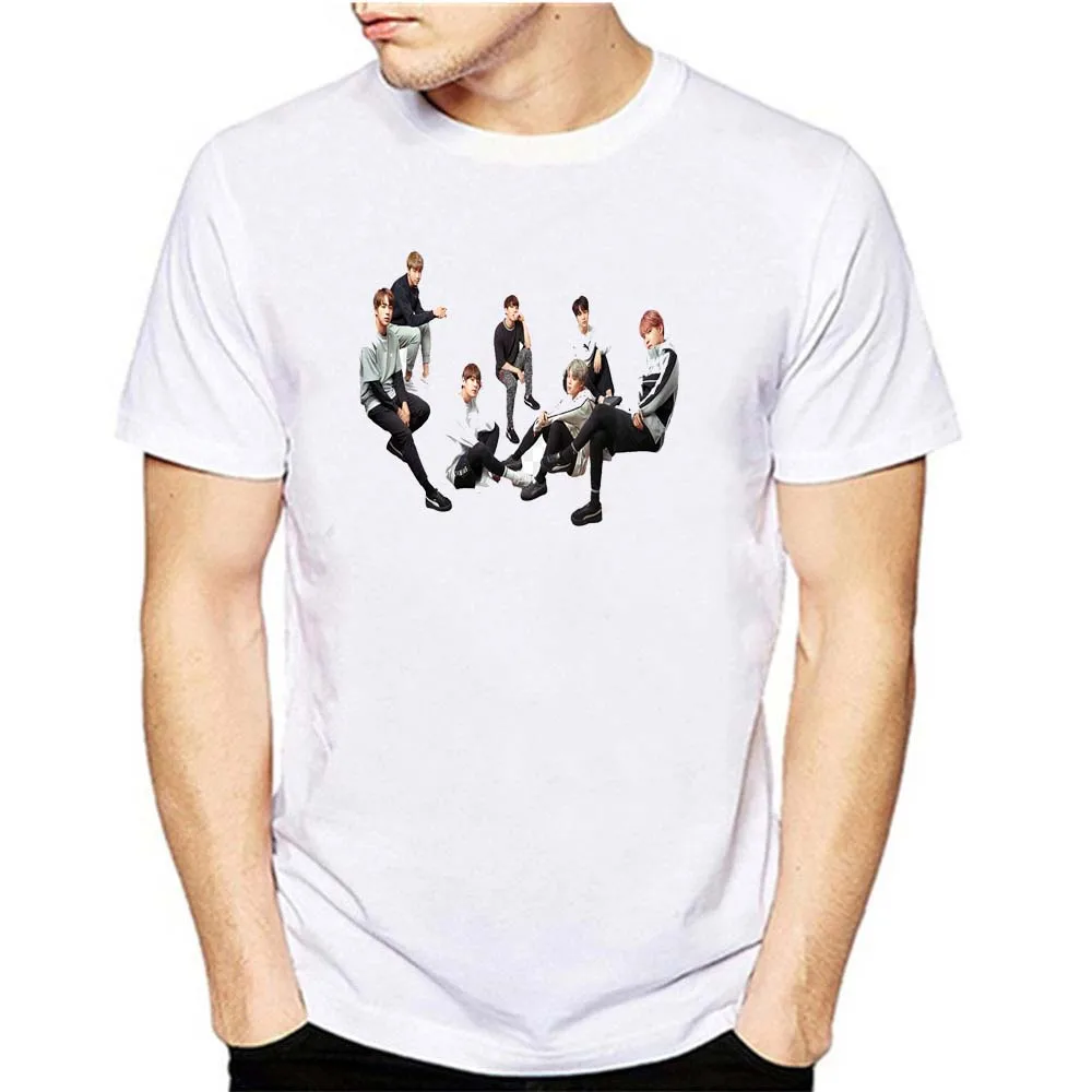 В стиле группы Bangtan Boys Loves Your Own World Tour JIMIN V Мужская футболка с коротким рукавом