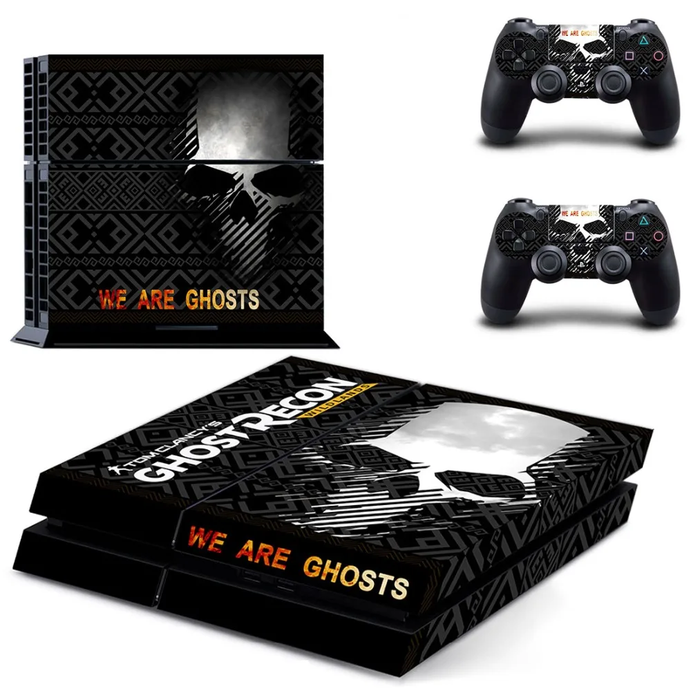 Наклейка на кожу Tom Clancy's Ghost Recon Wildland PS4 Виниловая наклейка для консоли Sony Playstation 4