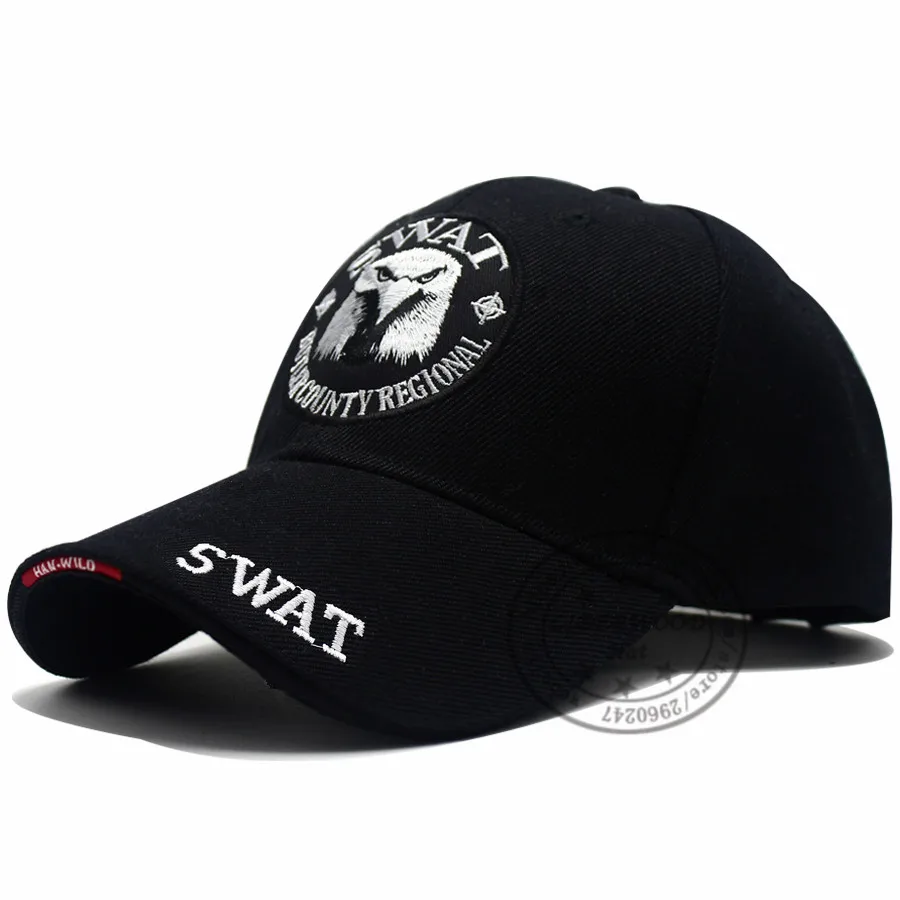LIBERWOOD US SWAT Мужская бейсболка с вышивкой уличная Кепка SWAT тактическая бейсболка Регулируемая Кепка Gorras Planas Man