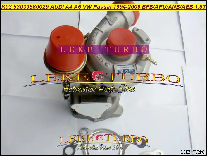 Фото K03 53039880029 058145703N 058145703K 058145703L 058145703JX 058145703JV 06A145703B 06A145703H 06A145703E Турбо для AUDI A4 1.8T №1