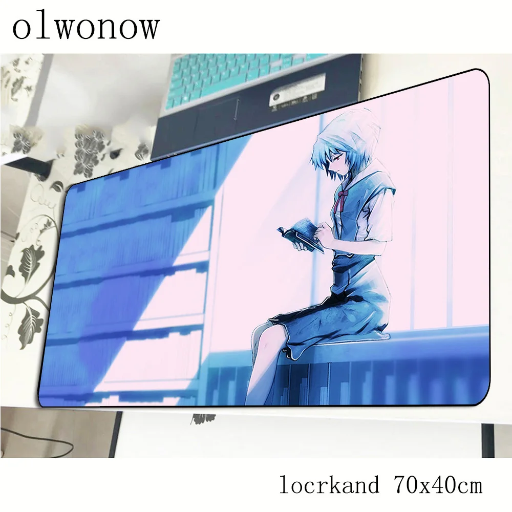 evangelion mouse pad gamer gel 700x400x2mm notbook mouse mat gaming mousepad large wrist rest pad mouse PC desk padmouse
