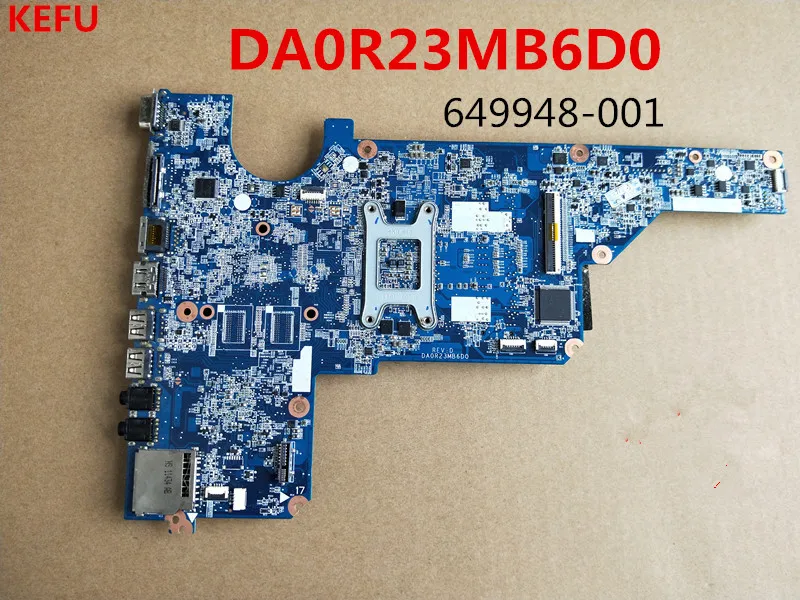 Материнская плата KEFU DA0R23MB6D0 для ноутбуков HP Pavilion G4 G6 G7 серии быстрая
