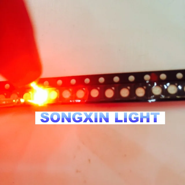 200 шт. 3528 RGB POWER TOP 1210 SMD SMT PLCC 2 светодиодсветодиодный Красный Зеленый Синий Новые
