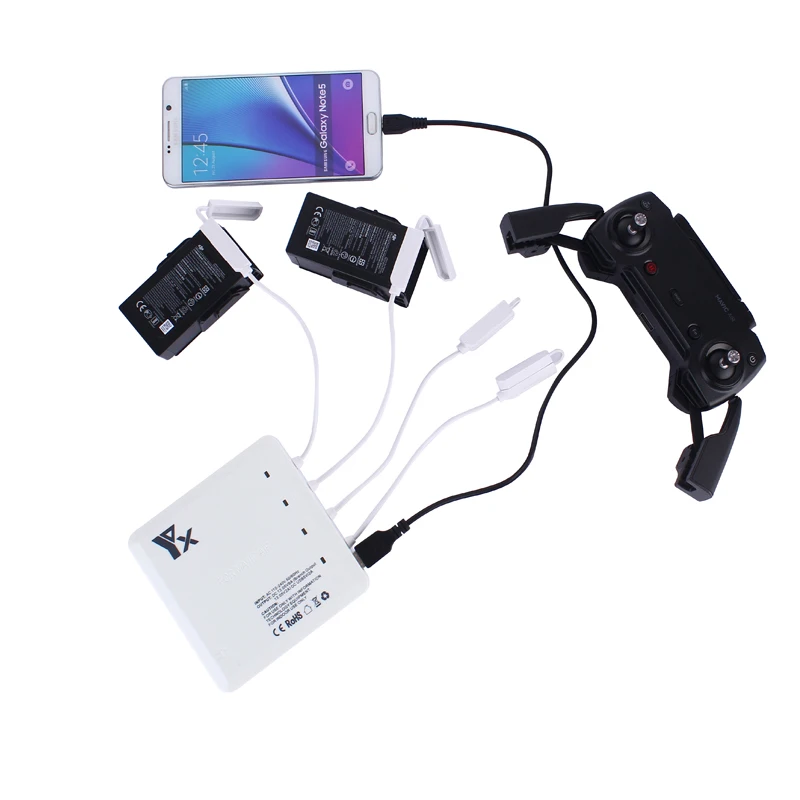 Зарядное устройство для дрона 6 в 1 интеллектуальная зарядка с usb-портом DJI Mavic air