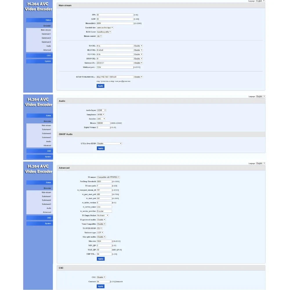ISEEVY H.264 HDMI видео энкодер для IPTV прямая трансляция поддержка RTMP RTMPS RTSP UDP HTTP и Facebook Youtube Wowza