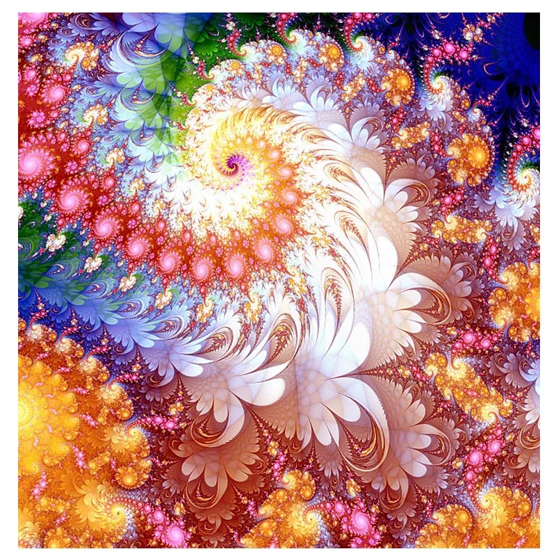 Full Square round 5D DIY Diamond Painting Abstract flower Mandala Embroidery sale Cross Stitch kit Mosaic decor |
