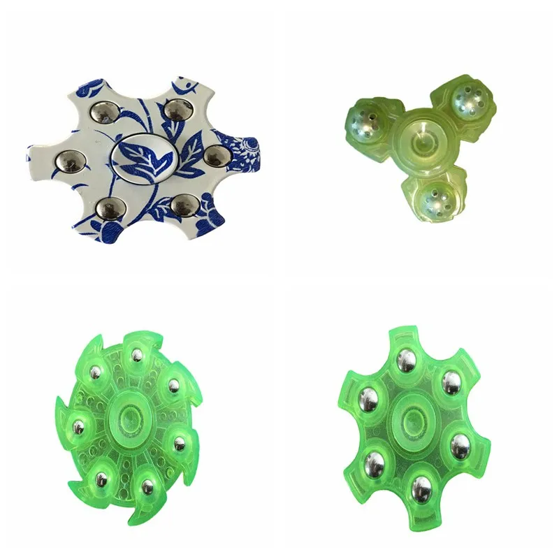 4 Стили Ручной Счетчик Непоседа Керамический Шарик Игрушки Стол EDC Писака Чулок