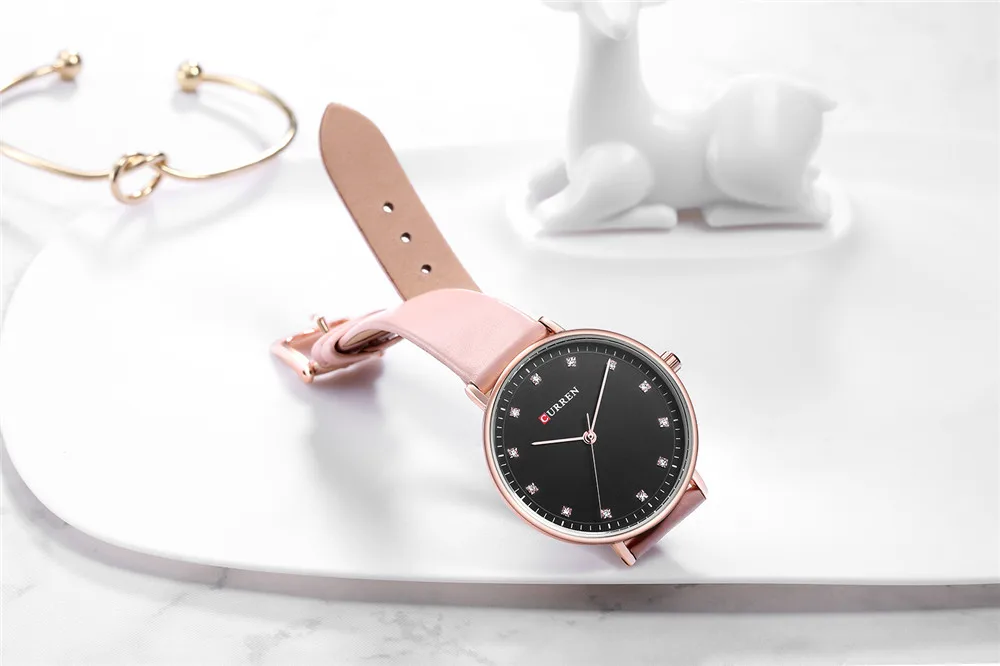 CURREN simple style women watches luxury fashion quartz wristwatches drop shipping ulzzang brand woman clock montre femme | Наручные часы