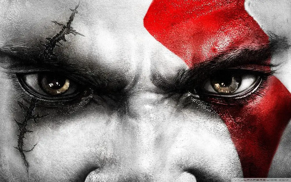 P0580 kratos god of war iii обои холст с печатью постера тонкий домашний декор 30x90cm | Дом и сад