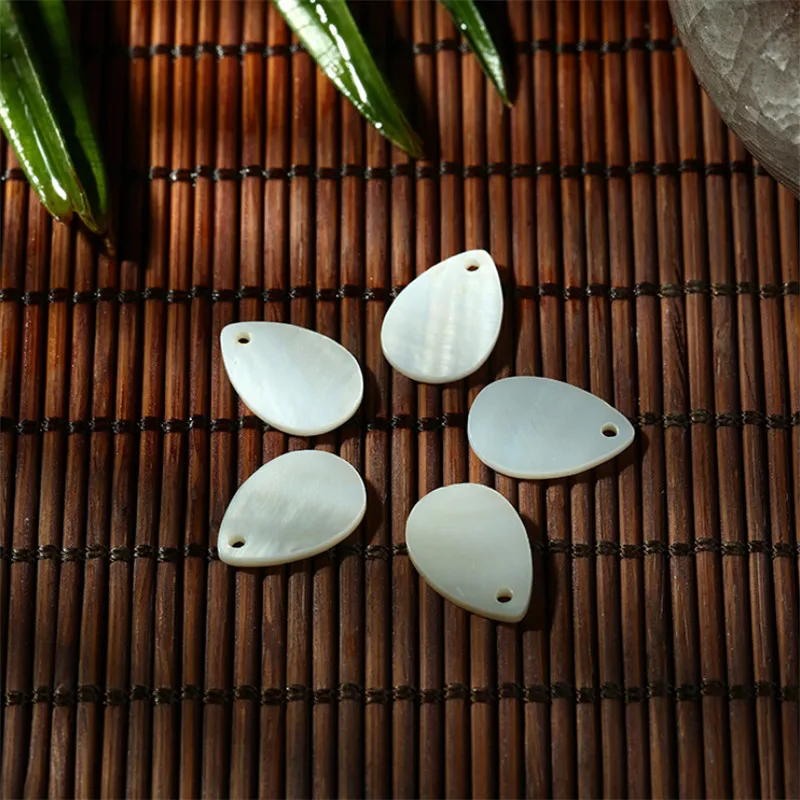 Бусины в виде ракушек 9 х13 мм 10 шт./лот|beads white|heart beadsdiy beads |