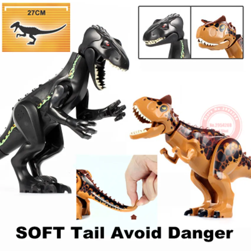 Большой размер динозавр Юрского периода парк Indoraptor Rex Attacks Rockwood Manor fit