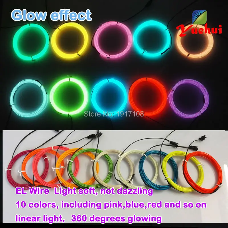 Для игрушек/ремесло украшение для вечеринки высокое качество 4 м розовый Гибкий EL