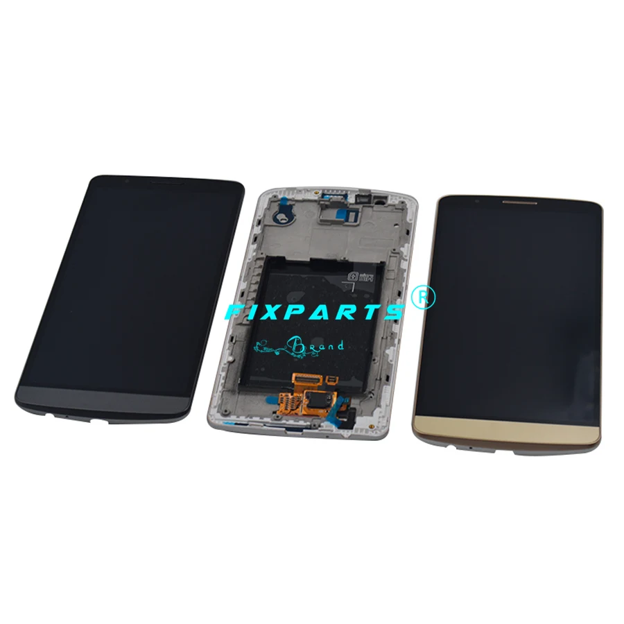 Для 5 &quotLG G3 LCD D855 кодирующий преобразователь сенсорного экрана в сборе 100%