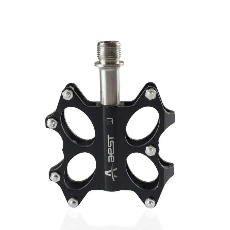 Сверхлегкая титановая педаль для велосипеда AEST Ti с ЧПУ MTB 3 подшипника