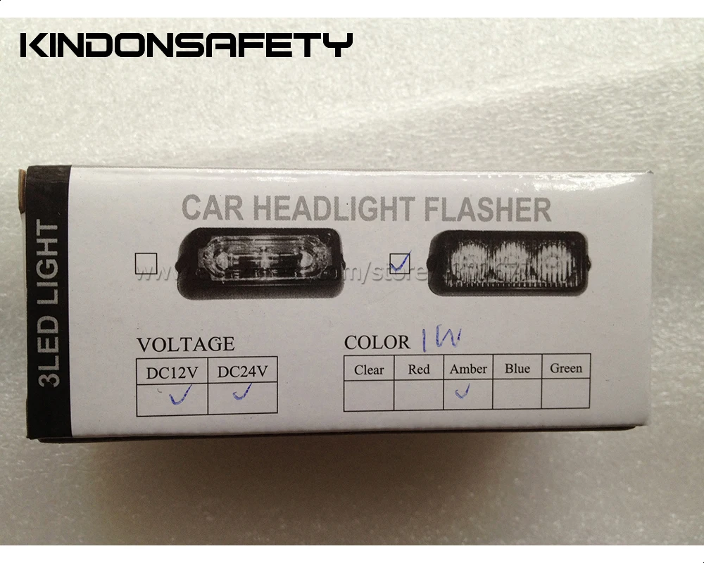 10 шт. Бесплатная доставка экспресс! ECE R65 одобренный 9 Вт Автомобильный