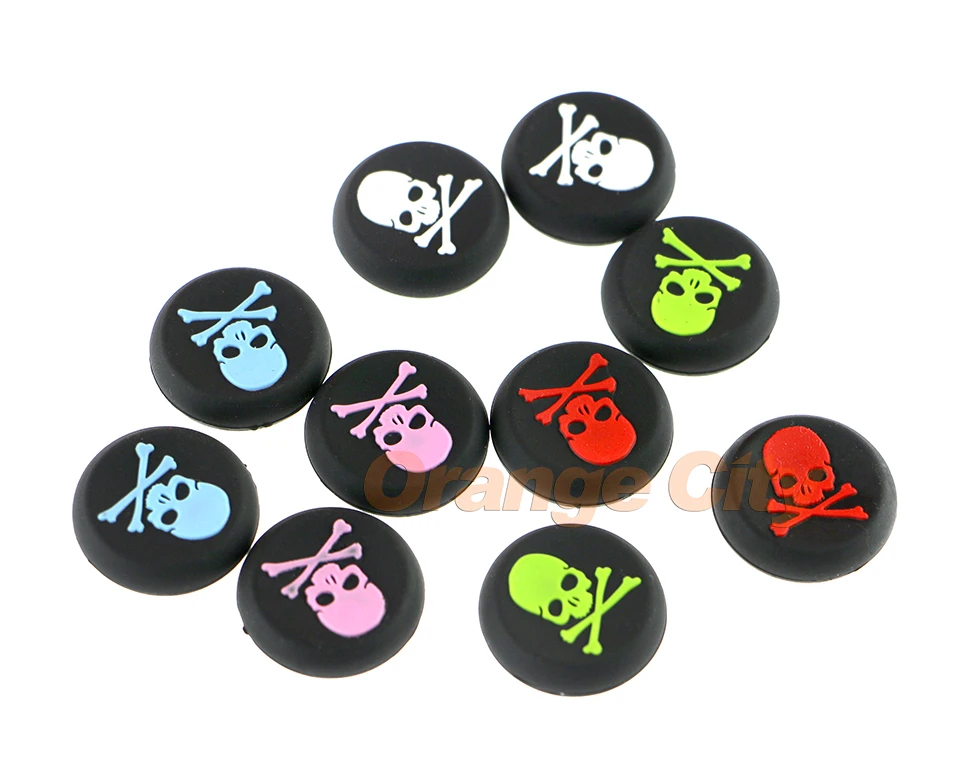 10 шт./лот Сменные колпачки для джойстика с черепом игрового контроллера PlayStation PS4 |