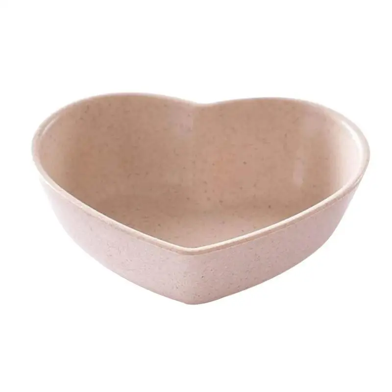 Пшеничная солома в форме сердца уксус приправа блюдо Твердые соевый соус соль