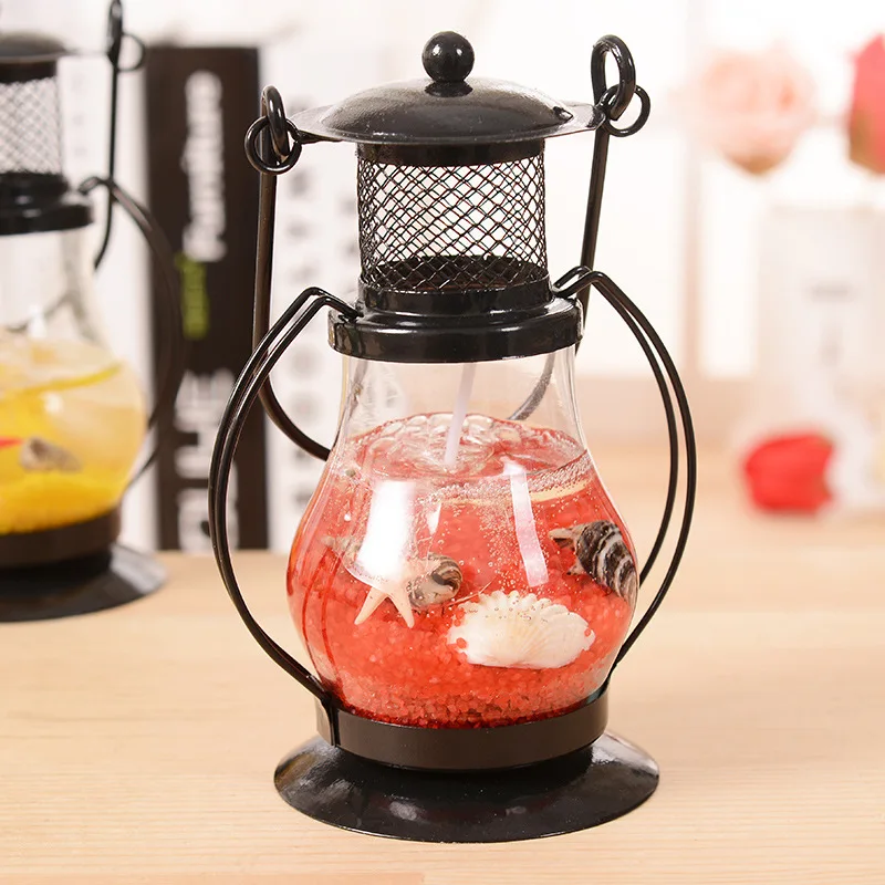 Классический Металл свечи Фонари держатели ретро масляная лампа гладить Плёнки