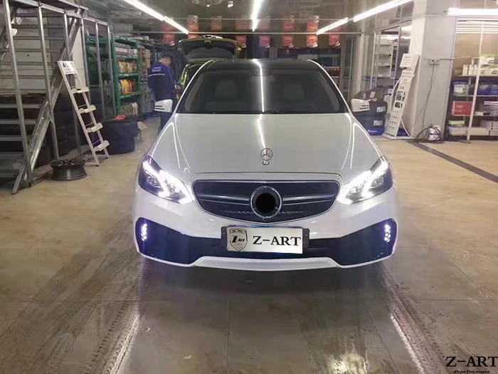 Z ART широкий тюнинг пакет для Mercedes Benz E class 2014 2016 PP обвесы W212 подтяжки лица тела