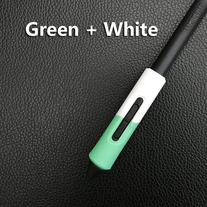 Green N White Универсальная ручка для ручки Wacom Tablets(LP-171-0K, LP-180-0S, LP-190-2K, LP-1100-4K). Не включает ручку на картинке - Цвет: Green N White