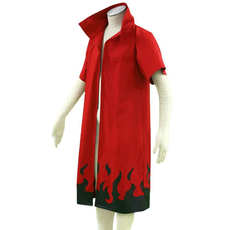 

New Naturo Anime Uzumaki Naruto Cosplay Cloak Costume Halloween