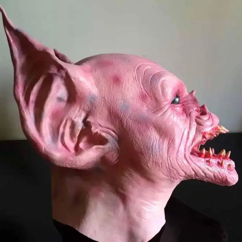 Scary Bats Halloween Mask Full Head Animal Devil Horror Party Costume Cosplay Headwear Monster Latex Fancy Dress #L35 | Дом и сад