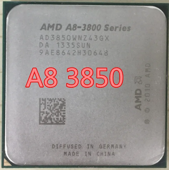 AMD A8 3850 телефон четырёхъядерный FM1 2 9 ГГц 4 Мб 100 Вт | Компьютеры и офис