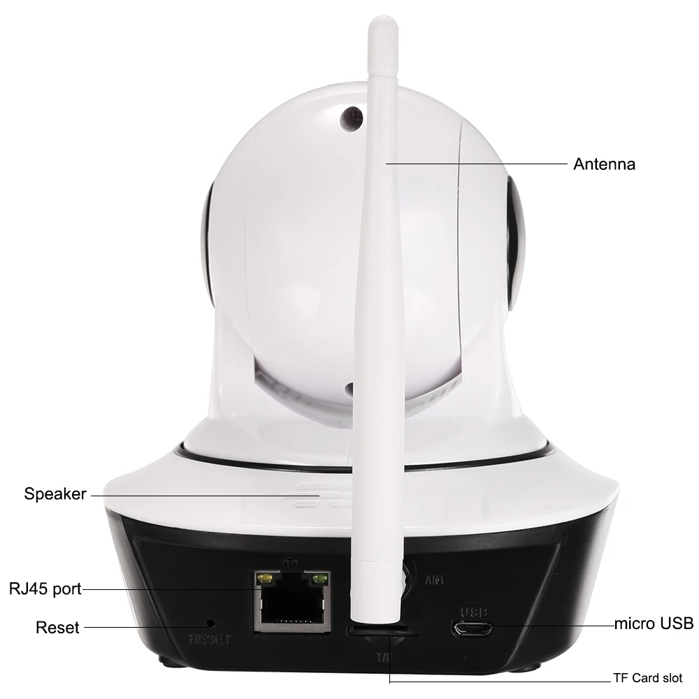 Датчик температуры и влажности беспроводной 1080p 720p HD IP камера Wi Fi купольная