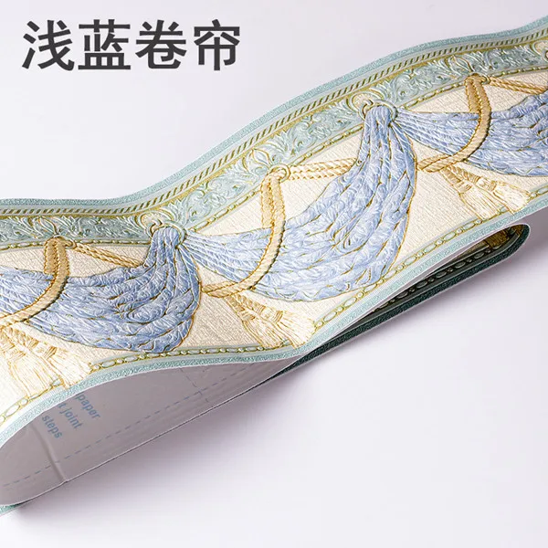 5 м самоклеящиеся обои для дома ПВХ Водонепроницаемый линия талии границы ванная