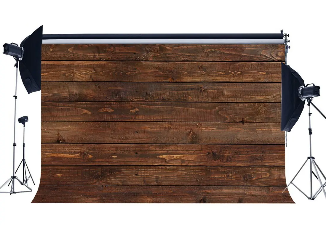 

Shabby Wood Board Backdrop Rustic Stripes Wooden Plank Photography Background for Kids Adults