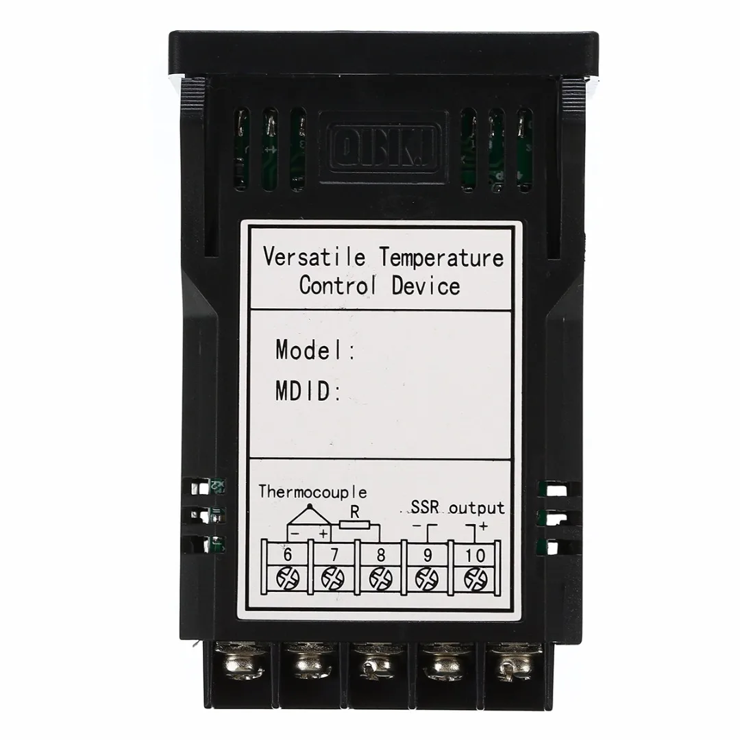 DC 12 В XMT7100 контроллер температуры 1/32DIN цифровой F/C PID красный светодиодный дисплей с K термопары для промышленного оборудования