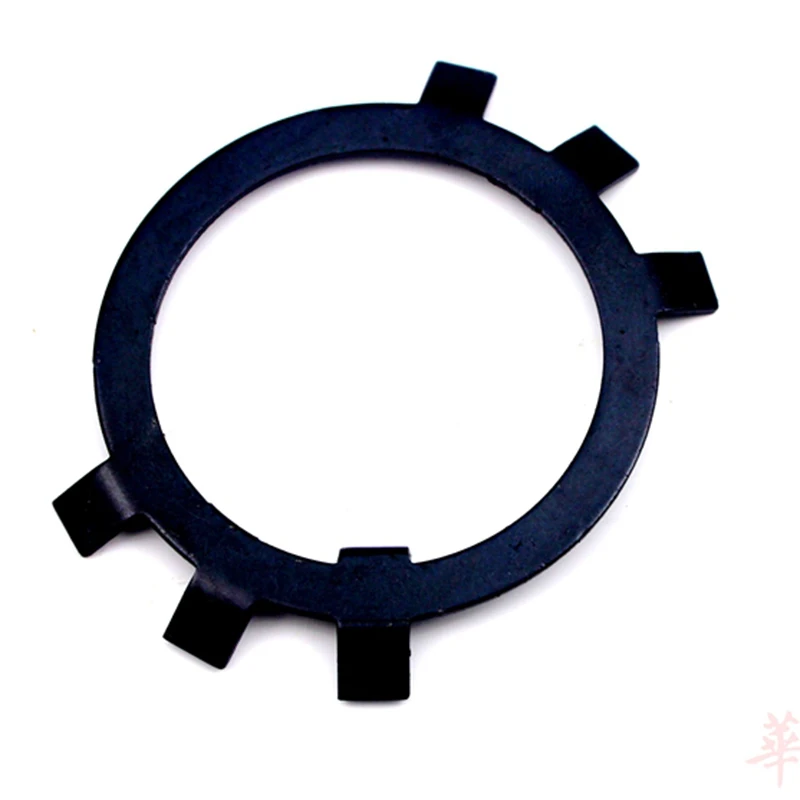 M64-200 DIN70952 GB/T858 Tab Washers For Slotted Round Nuts Six-jaw Retraction Ring Stop Washer Lock Gasket Spacer | Обустройство