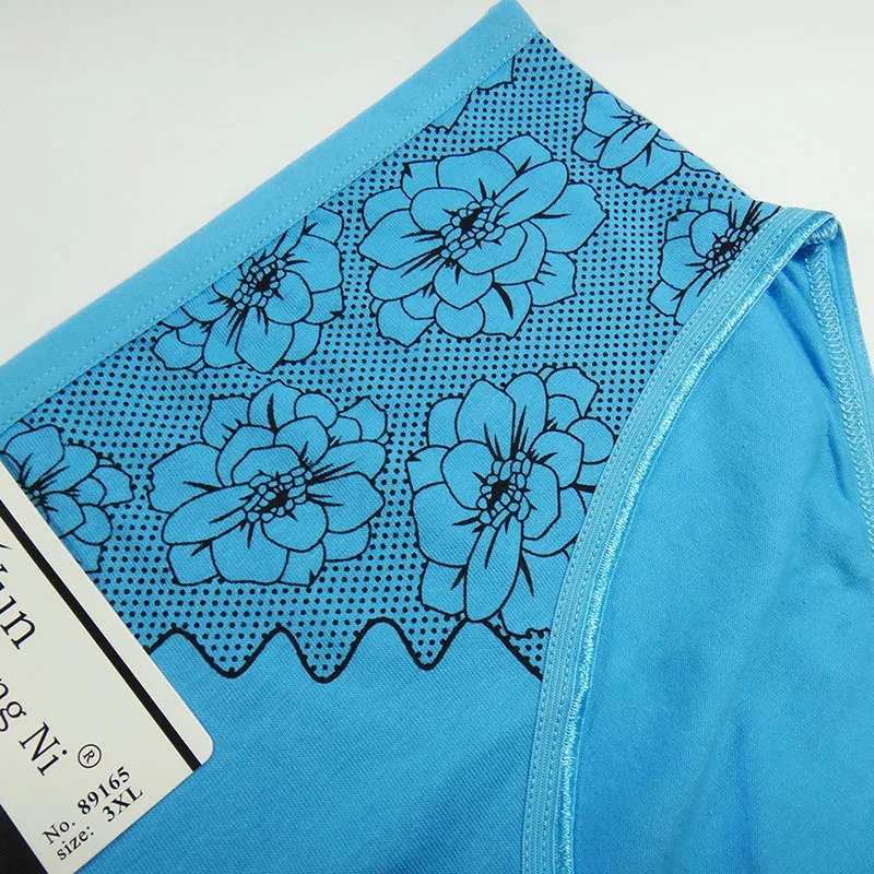 1 шт., XXL, XXXL, 4XL размера плюс, трусики, Мягкое хлопковое нижнее белье, трусы большого размера, милые, модные, эластичные, удобные, дышащие