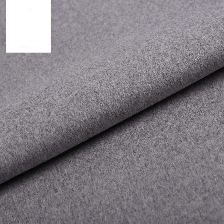 Двусторонний кашемир, шерсть, ткань 10% кашемир fabrics-820gsm