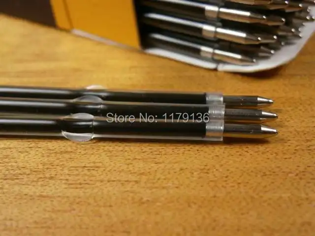 Нейтральная чернильная шариковая ручка щелчок заправка нейтральная хорошее