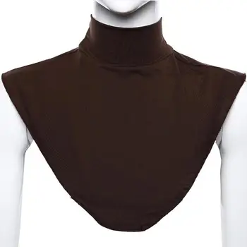 Women's Modal False Collar Hijab Moslem Islamic Neck Cover Loop Scarf Muslim Accessories Turtleneck Collar Wrap Apparel 6