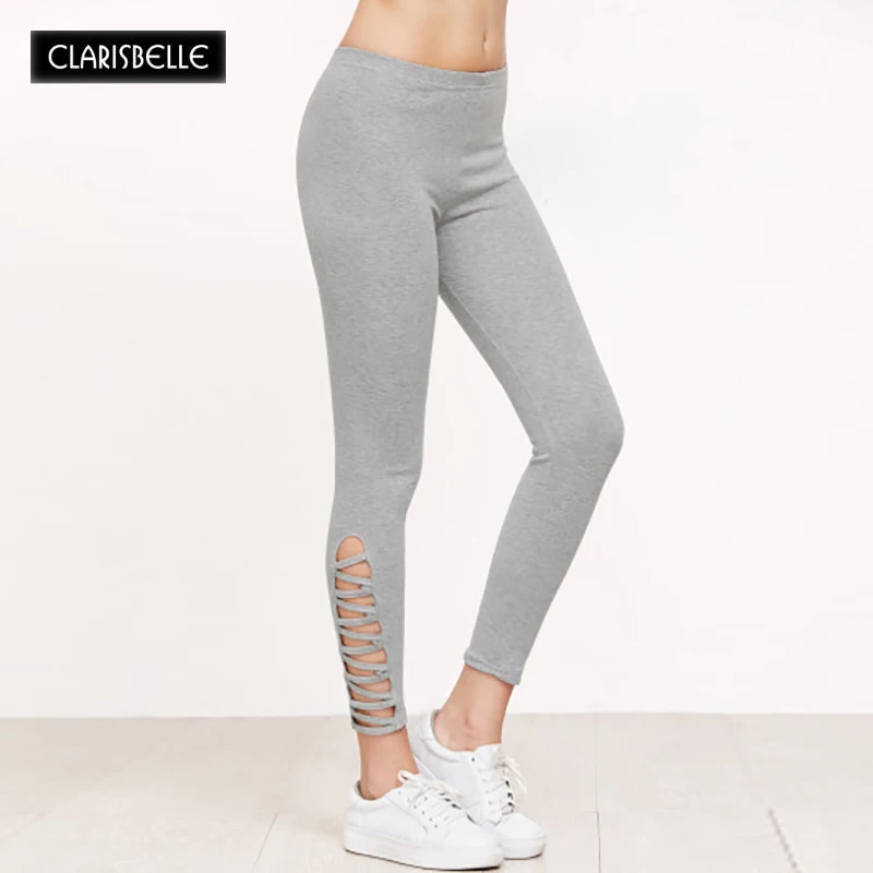 Clarisbelle Для женщин модные леггинсы карандаш спандекс Pacthwork бодибилдинг push up бедра