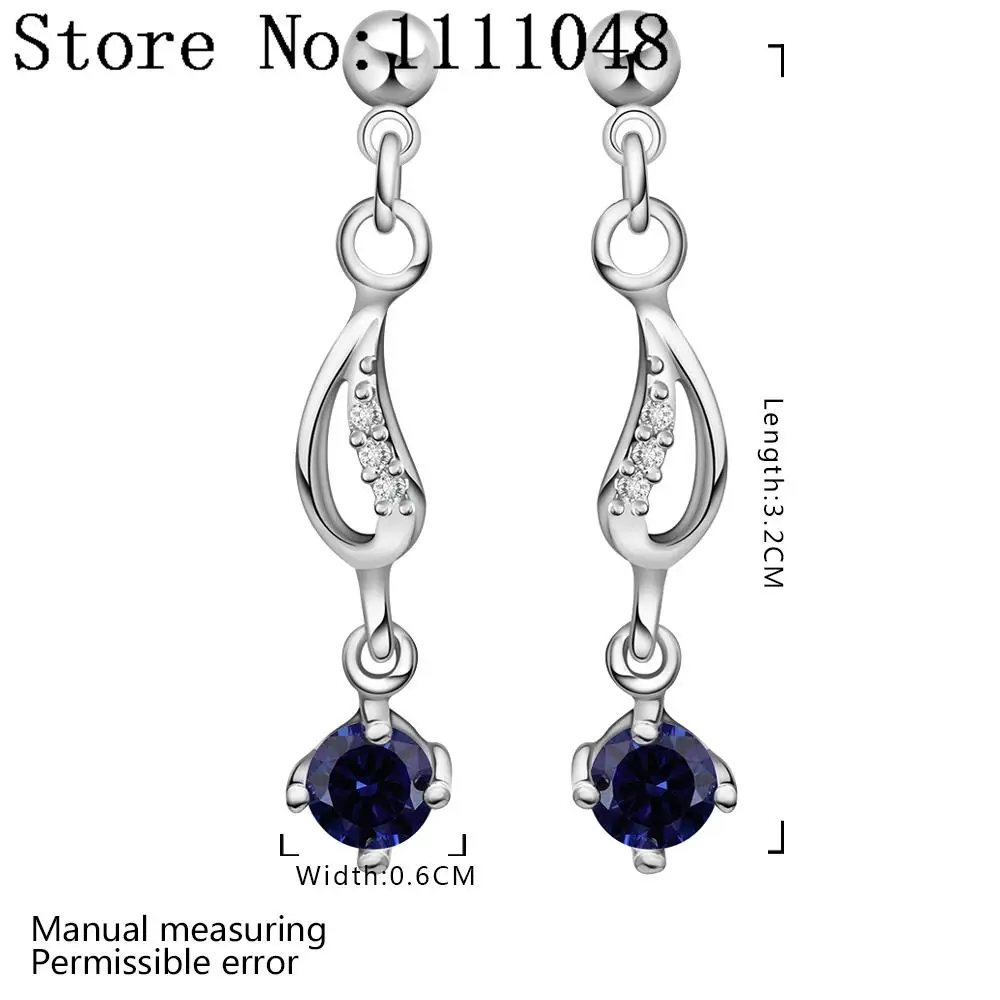 JS720-D Free Shipping Wholesale new fashion 925 sterling silver jewelry sets bulk sale cheap bridal party | Украшения и