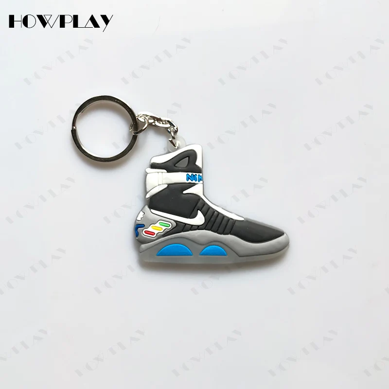 HowPlay мини кроссовки брелки jordan 1 сумка очарование Баскетбольная обувь модельный брелок AJ1 подвеска на рюкзак держатель для ключей креативные подарки