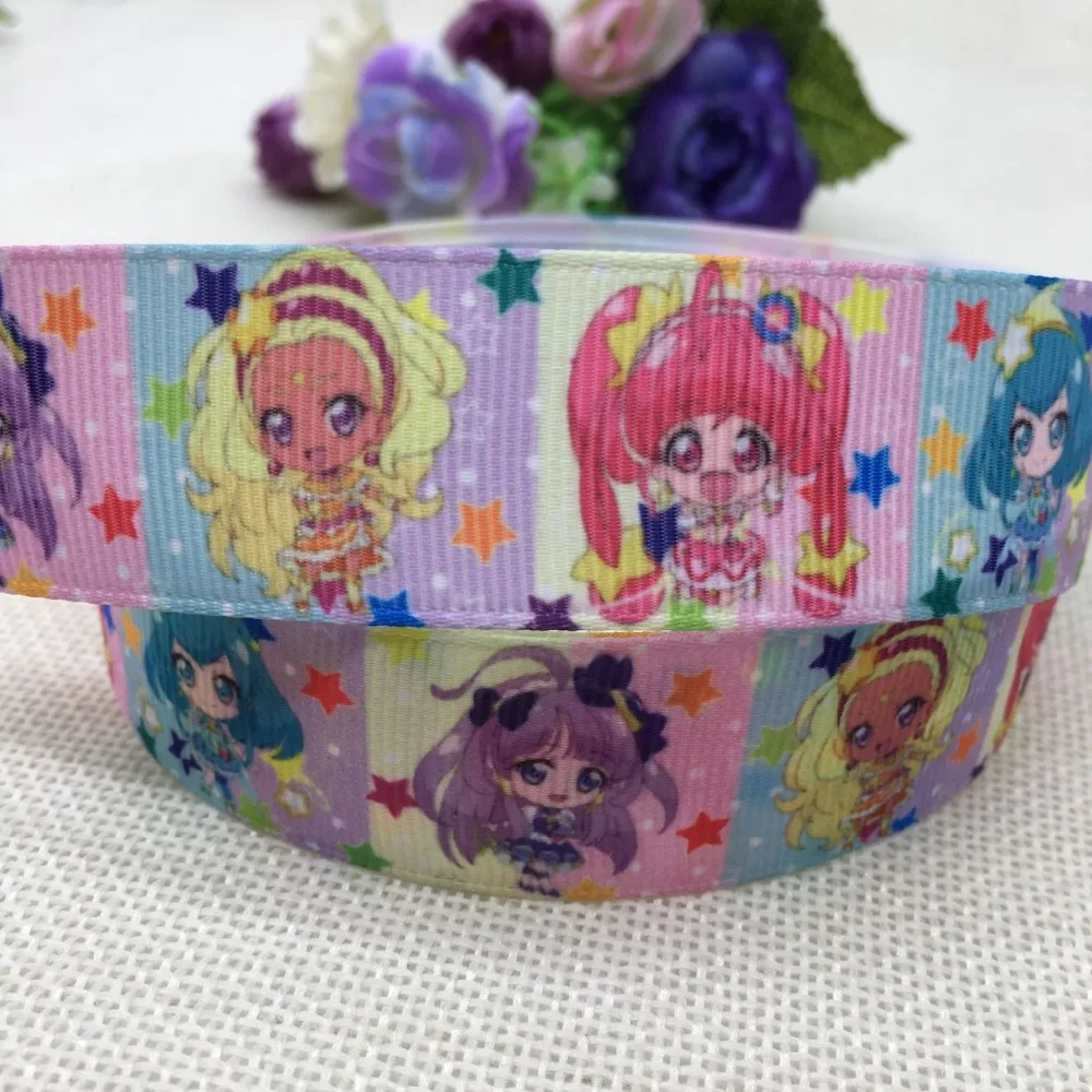 1 "(25 mmcute japonesa de dibujos animados 2019 nueva llegada cintas accesorios para el cabello la cinta 10 yardas|Ленты для шитья|