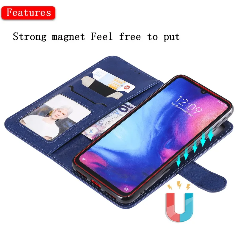 Для Xiao mi Red mi 7 Note 7 6 Pro кошелек Чехол 2в1 Съемный Folio Магнитный кожаный чехол для Xiao mi 8 Lite Poco F1 телефон