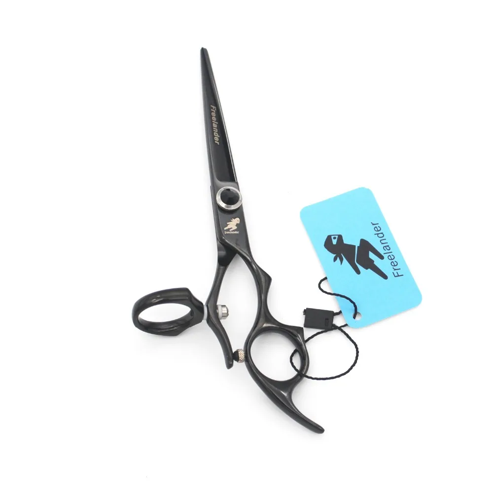 

Freelander Black 5.5 Inch Hairdressing Scissors Flat Shearing Liu Hai Shear Flying Shear 360 Degree Rotation