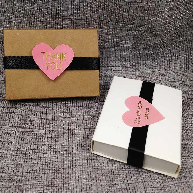 Подарочная коробка сделай сам с подвеской/коробкой для серег свадьбы 1 партия = 20