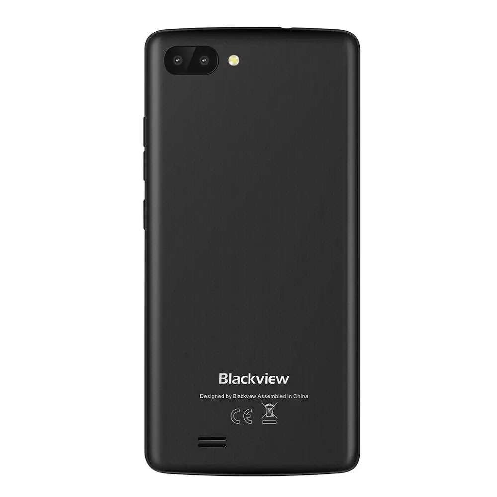 Blackview A20 смартфон с 5 дюймовым дисплеем четырёхъядерным процессором MTK6580M ОЗУ 1 ГБ