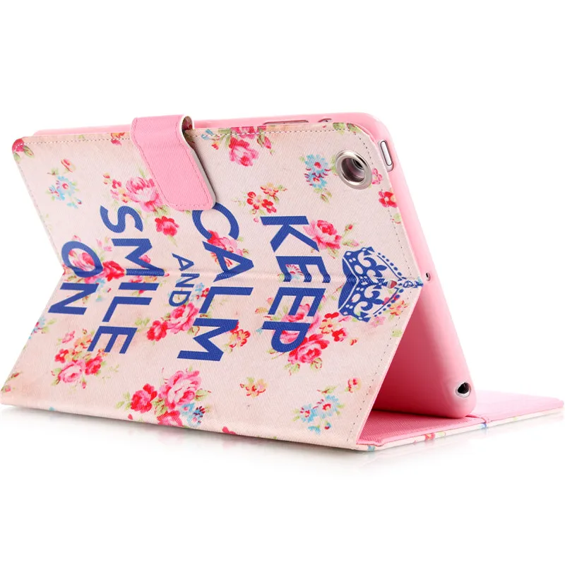 Умный чехол для Mini iPad Apple 1 2 3 силиконовый подставка из искусственной кожи девочек