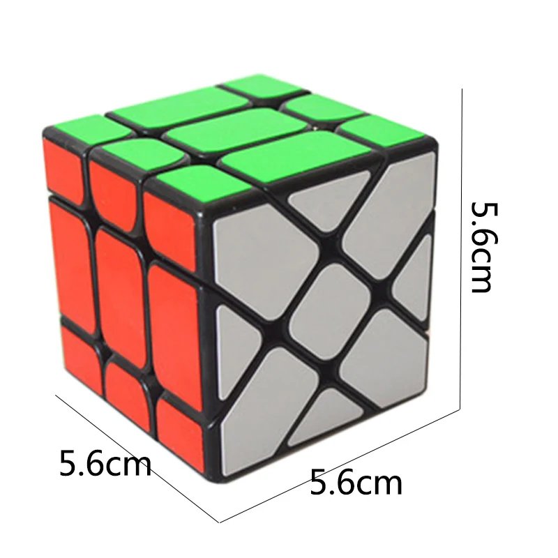 Магический куб профессиональный 3x3x3 кубики радуги квадратный пазл скоростные