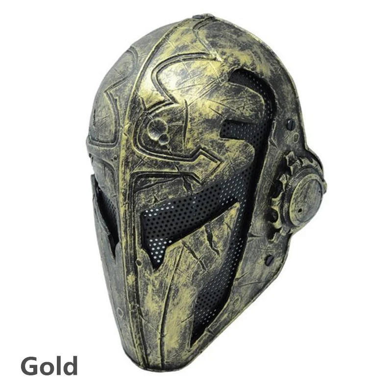 Тактическая пейнтбольная маска для страйкбола из проволочной сетки пластиковая