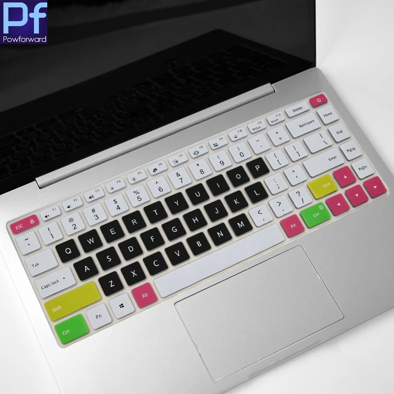 candyblack 15,6 дюймов силиконовые аксессуары Клавиатура для ноутбука Обложка Защитная пленка кожи протектор для Xiaomi Mi Тетрадь Pro 15 15,6'' - Цвет: candyblack
