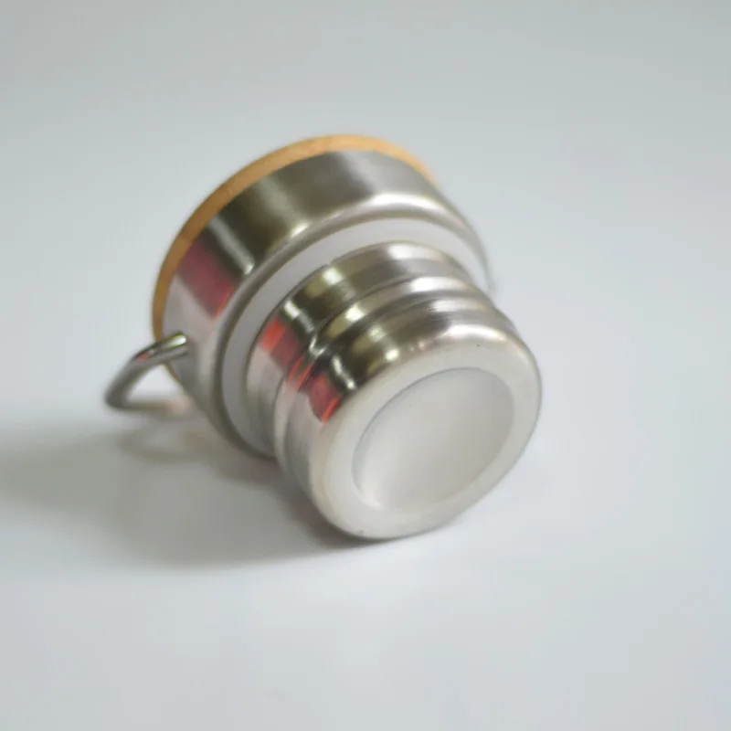 Спортивная фляжка из нержавеющей стали Бамбуковая крышка с рукавом для пеших